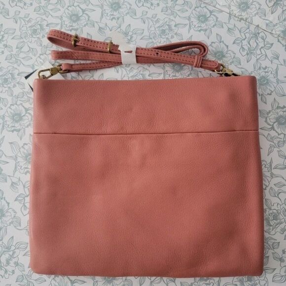 NWT The Sak Tomboy Convertible Leather Clutch - Picture 2 of 5